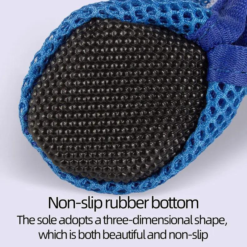 Petsafe Universal Dog Shoes Summer Anti-Slip Breathablewear-Resistant Soft Sole Puppy Foot Protector for Dailywalks